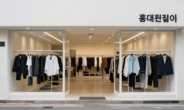 홍대편집샵 관련 이미지 - 홍대편집샵 투어 전 꼭 알아야 할 스타일링 포인트와 실패 없는 쇼핑 팁